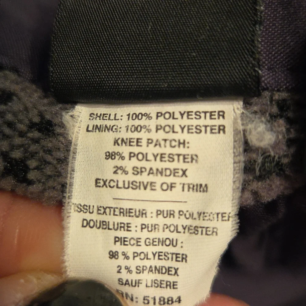 PATAGONIA Vintage Y2K Ski Snow Bib Pants Suspenders‎ Gray Mens Size 30